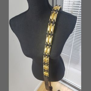 Embellished Leather belt